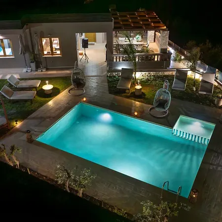 Villa Lady Dafni With Private Heated Pool Maleme  Exterior photo